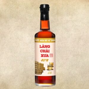 Nước mắm nhỉ nhãn vàng độ đạm 40N 500ml 1a