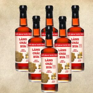 [Thùng 6 chai] Nước mắm nhỉ nhãn đỏ truyền thống 500ml 1a