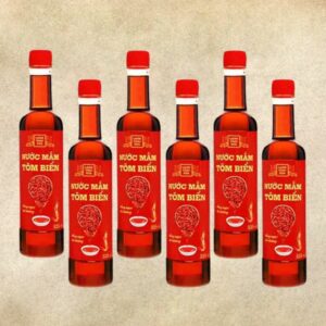 [Thùng 6 chai] Nước mắm tôm biển hồng ngọc đại dương 525ml 1a